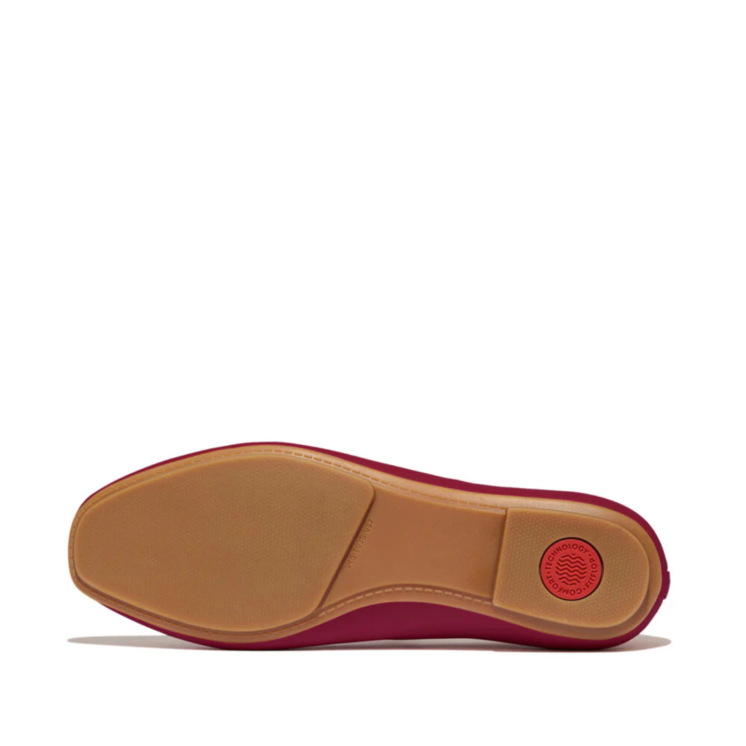DELICATO High-cut Soft-leather Ballet Flats - Image 4