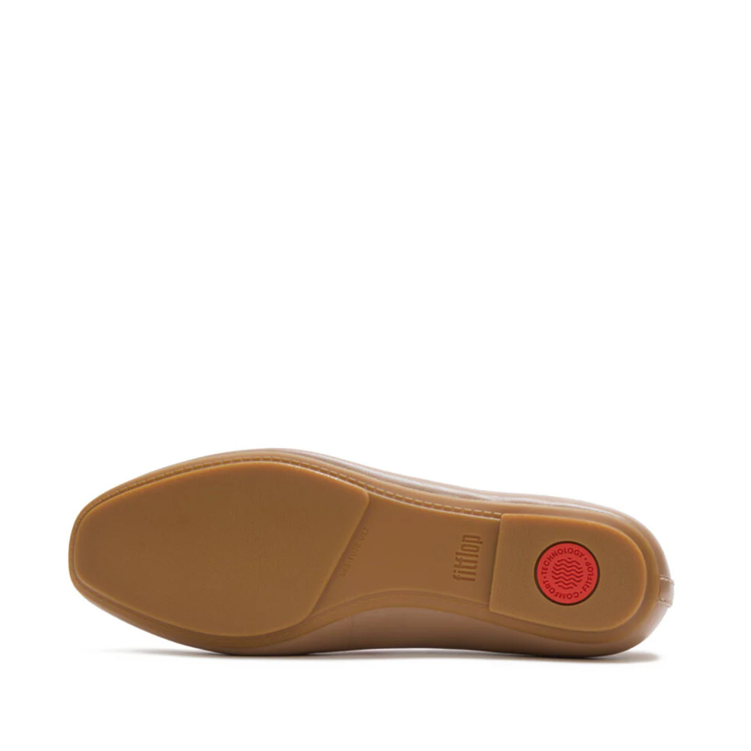 DELICATO High-cut Soft-leather Ballet Flats - Image 4