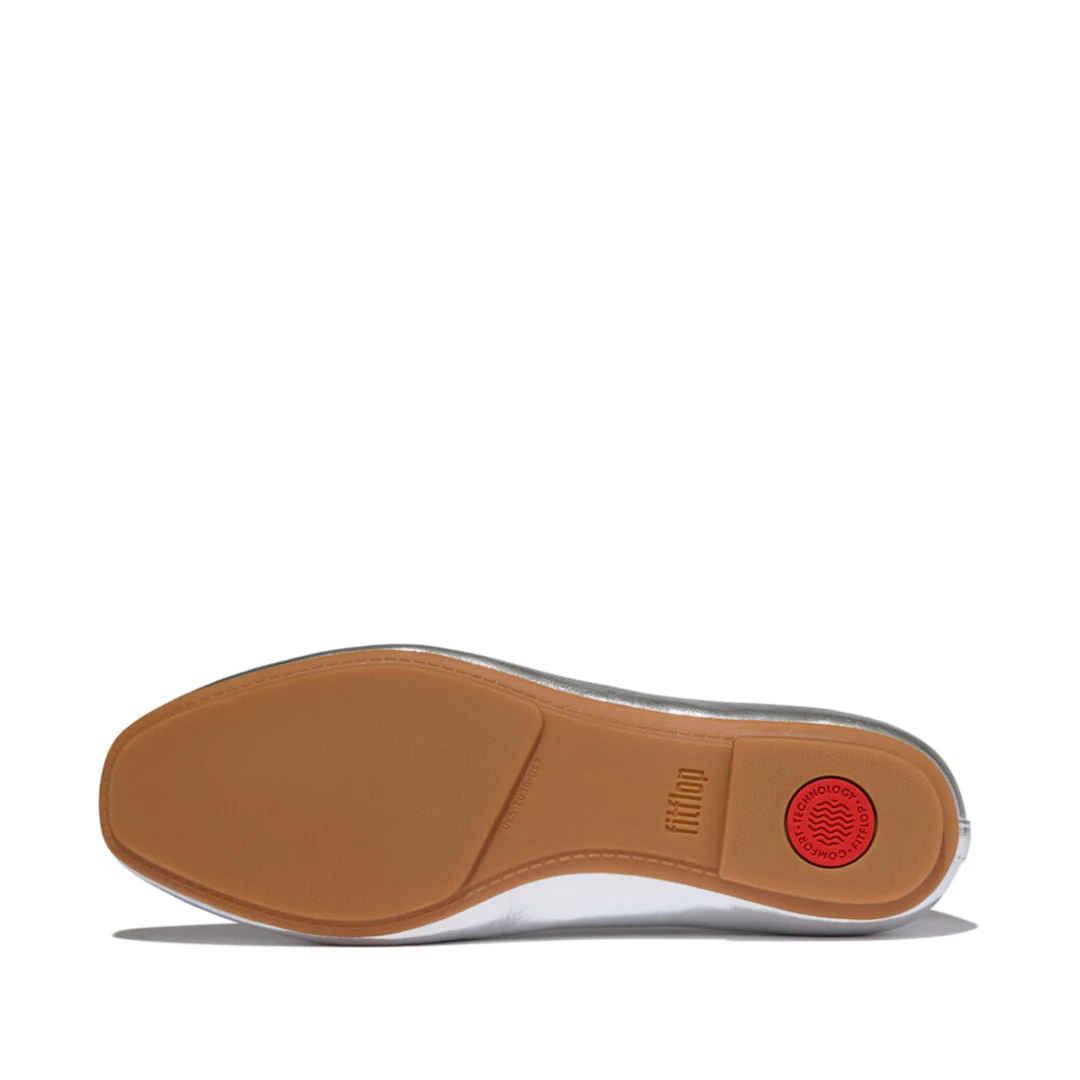 DELICATO High-cut Soft-leather Ballet Flats - Image 4