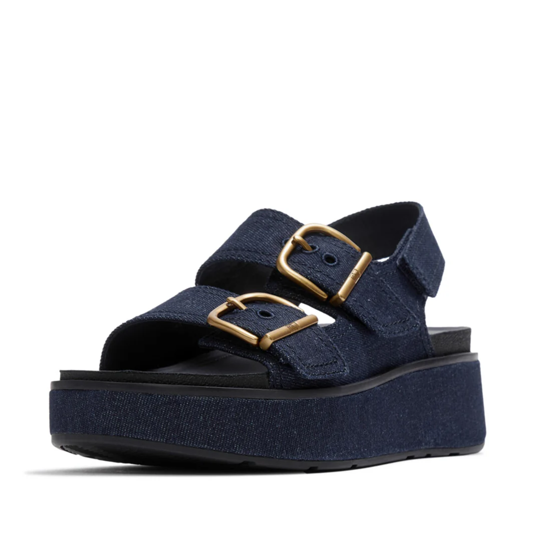 GEN-FF Max Buckle Denim Back-Strap Sandals - Image 5