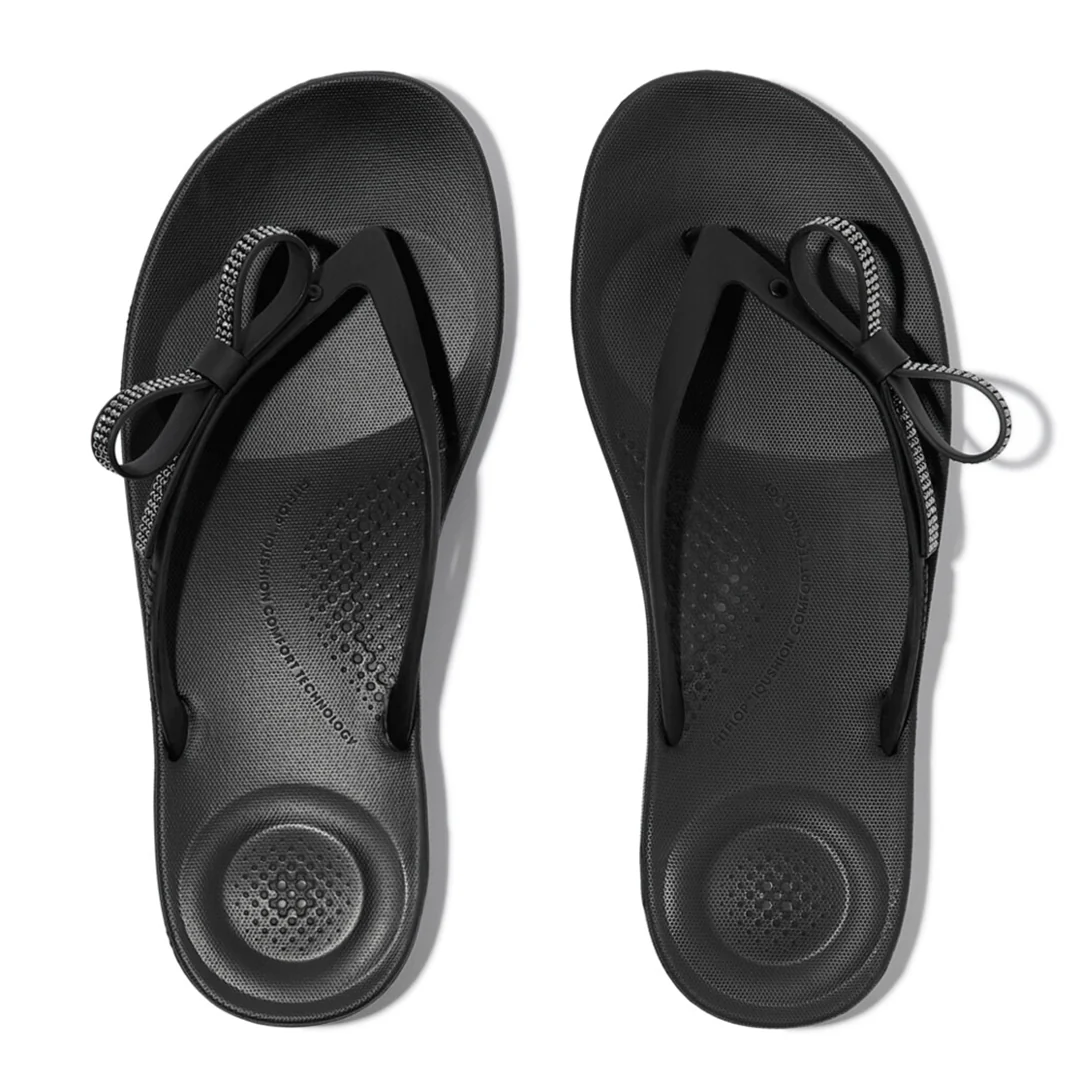 iQUSHION Glitz-Bow Flip-Flops - Image 4