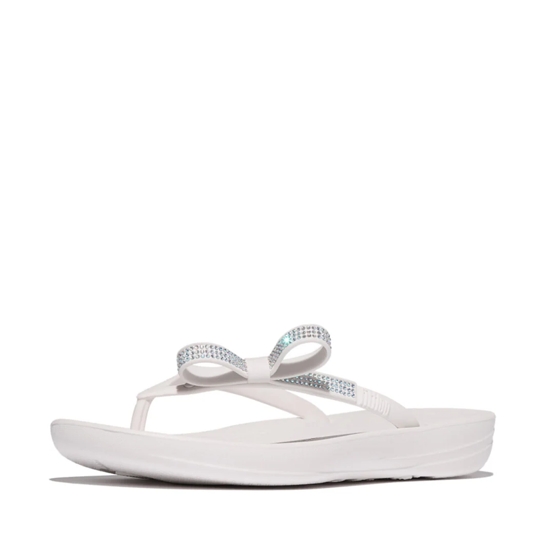 iQUSHION Glitz-Bow Flip-Flops - Image 5