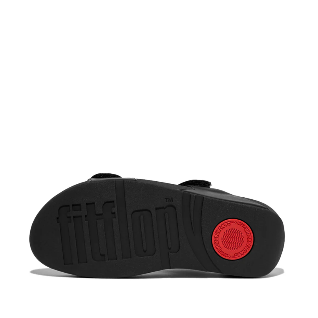 LULU Adjustable Leather Slides - Image 5