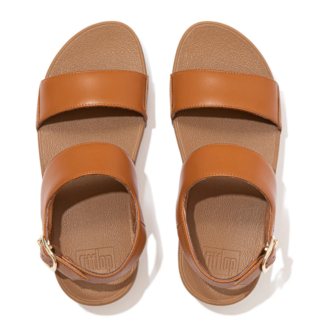 LULU Leather Back-Strap Sandals - Image 3