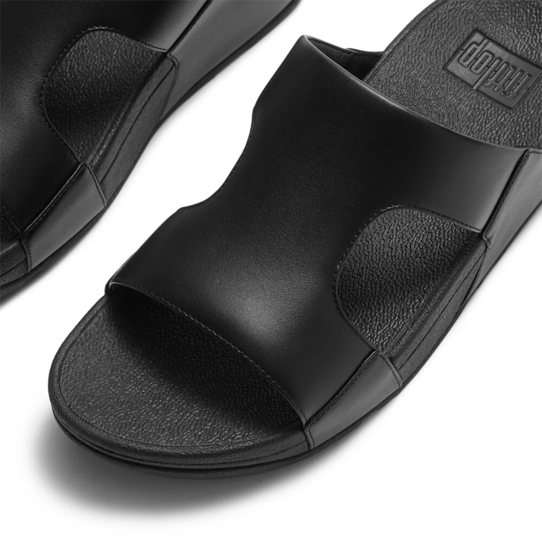 LULU Leather H-Bar Slides - Image 3