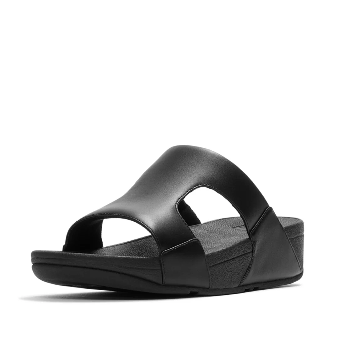 LULU Leather H-Bar Slides - Image 5