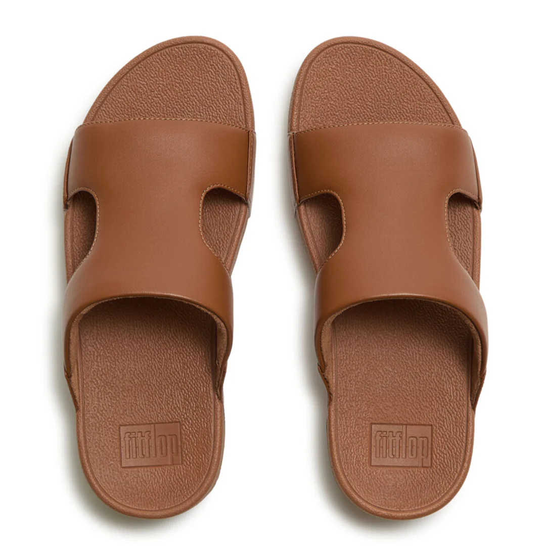 LULU Leather H-Bar Slides - Image 4
