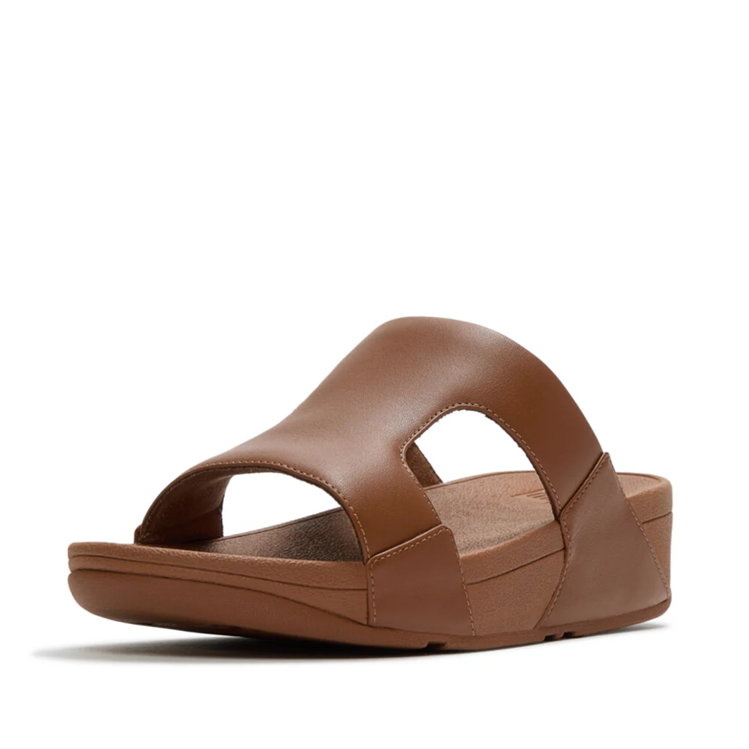 LULU Leather H-Bar Slides - Image 5