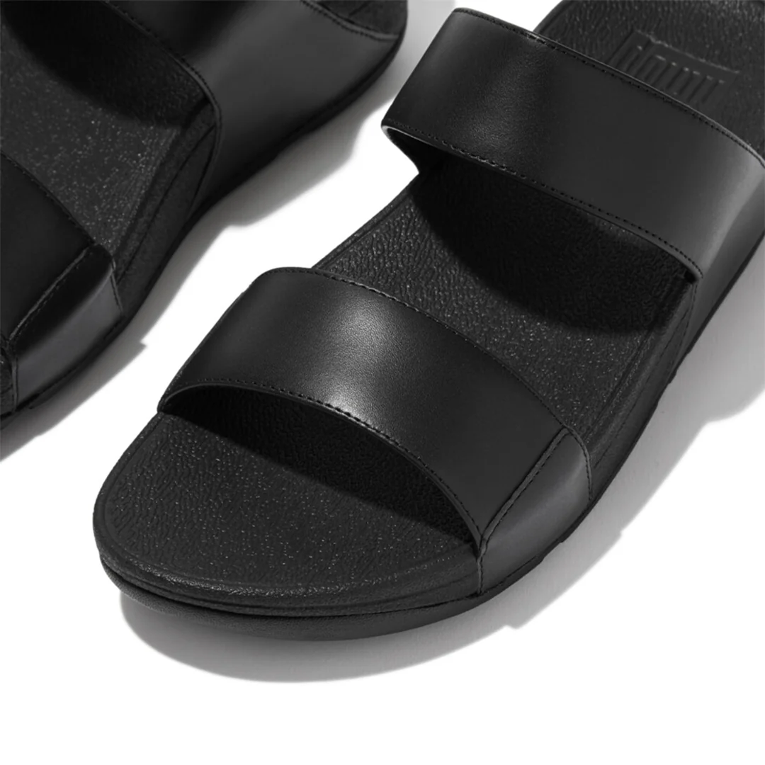 LULU Leather Slides - Image 3