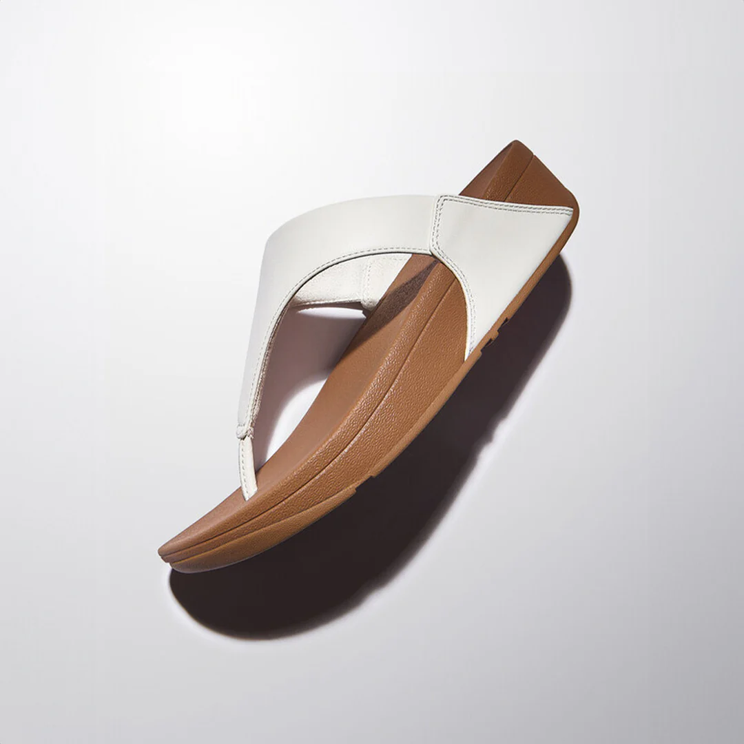 LULU Leather Toe-Post Sandals - Image 5