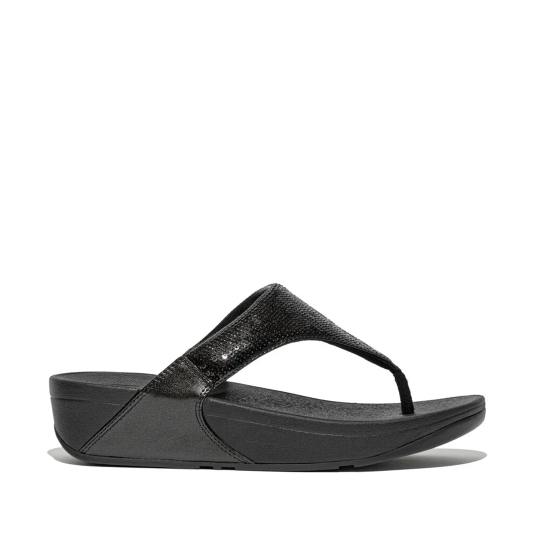 LULU Sequin Toe-Post Sandals - Image 5